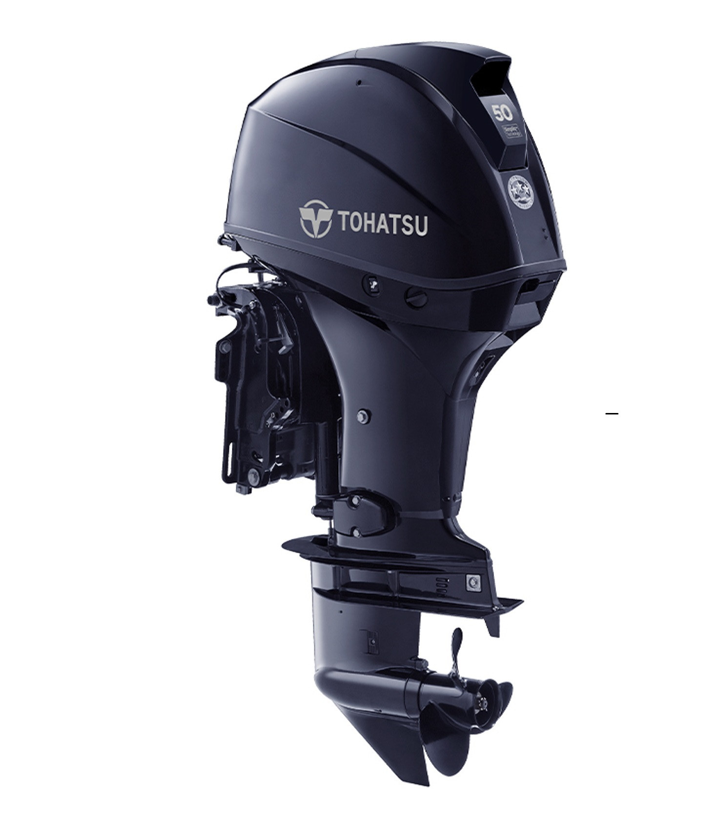 Motor fuera de borda Tohatsu 50HP 4 tiempos Mando popero pata extra larga
